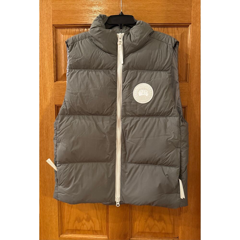 New Canada Goose Men's Lawrence Puffer Vest Sagebrush - Size M - Picture 3 of 6